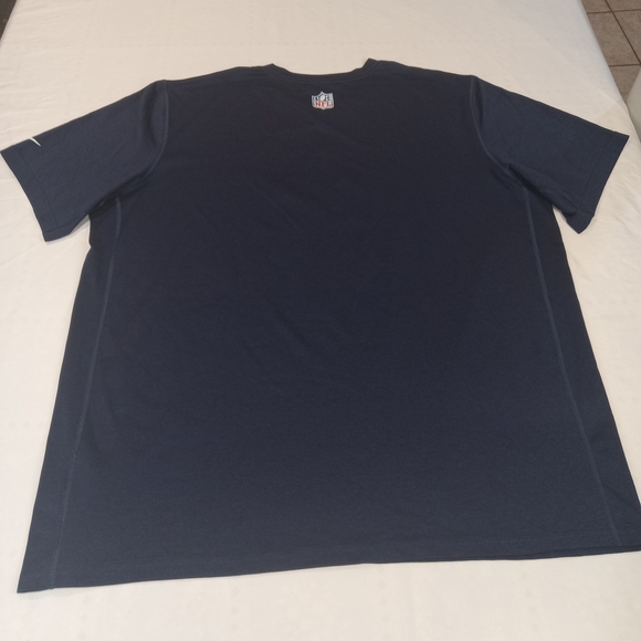 Nike Men's Dallas Cowboys Blue Football T-Shirt Size XL - Picture 10 of 12